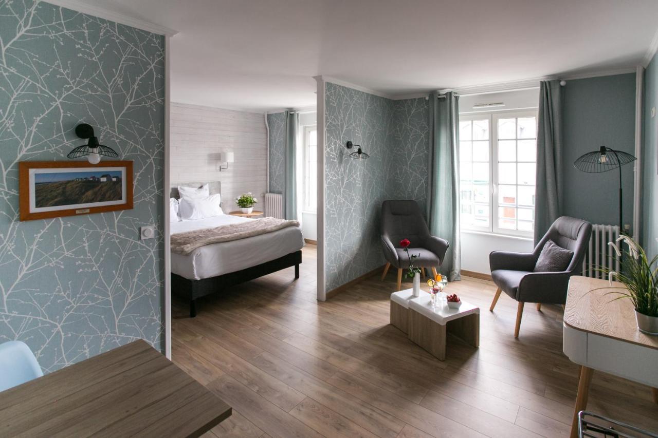 Le Cotentin Appart'Hotels & Restaurant Le Cot' ポールバイユ エクステリア 写真