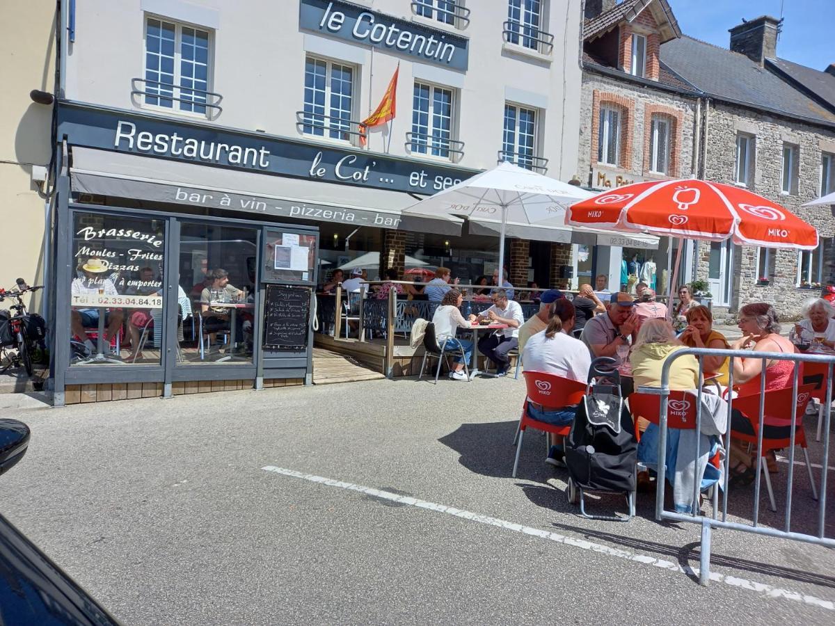 Le Cotentin Appart'Hotels & Restaurant Le Cot' ポールバイユ エクステリア 写真