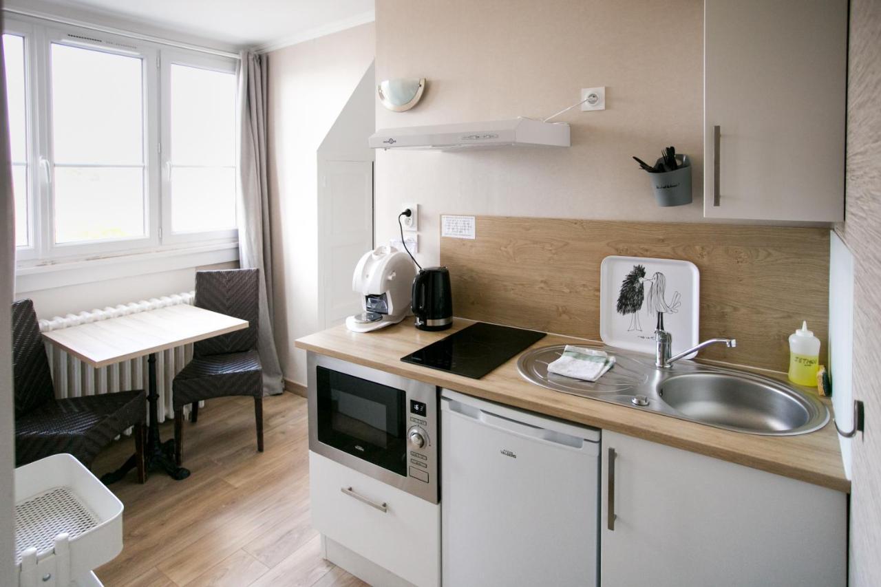 Le Cotentin Appart'Hotels & Restaurant Le Cot' ポールバイユ エクステリア 写真